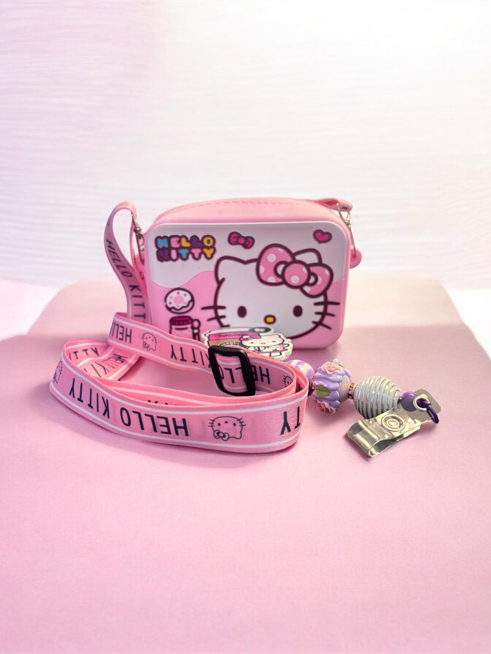 Hello Kitty Bundle! Crossbody and Lanyard Set | New